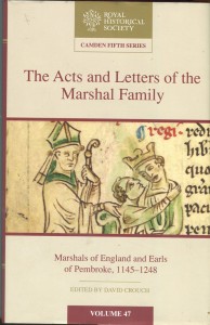 The Acts and Letters of the Marshal Family